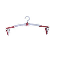 5Pc Travel Portable Folding Hanger Multi-Functional Non-slip Travel Hanger Camping Clothing Magic Drying Cloth Hangers Storage