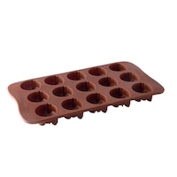 5PCS 15 Grid Pig Head Chocolate Silicone Model Ice Tray Mold Handmade Candy Baking Model DIY Decoration