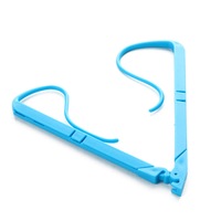 5Pcs Creative Hands Free Book Page Holder Adjustable Bookmark for Reading Portable & Foldable Relaxed Bookstand Book Support Clip for Office Outdoor Outside Reading BLUE COLOR