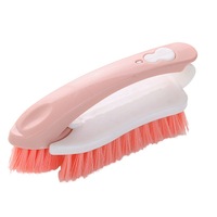 5Pcs Multi-Function Laundry Brush Clothes Brush 2-in-1 Household Soft Hair Household Plastic Cleansing Brush Shoe Brush Board Brush