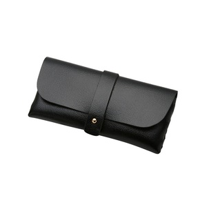 5Pcs Portable Men Women Soft Leather Glasses Case Fold-able Glasses Box for Eyeglass Sunglasses Eyewear Glass Storage Carry Bag