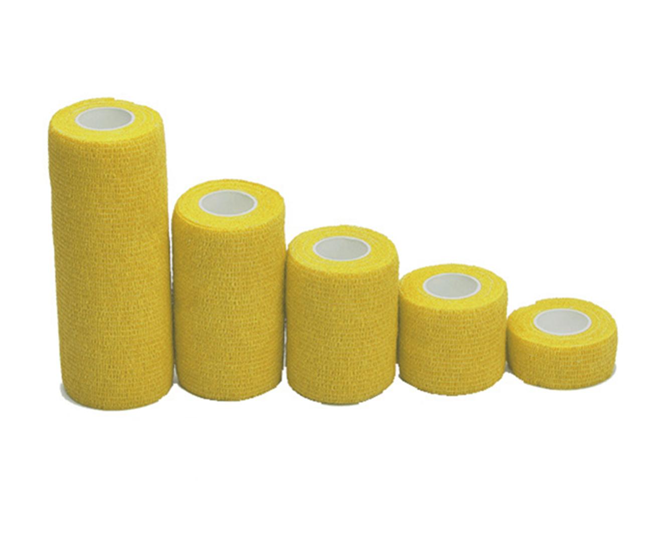 5Pcs Protective Self-viscoelastic Bandage Non-woven Self-adhesive Bandage for First Aid Sports-12