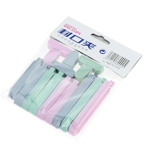 5Set Portable Food Grade Vacuum Sealing Clamp Plastic Mini Bag Clips Food Storage Bag Sealer Kitchen Tool