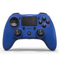 6-axis Game Console Bluetooth Controller Rechargeable High-power Wireless Game Console Accessories-Blue
