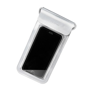 6 Inch IP67 Waterproof Cell Phone Case Holder Smartphone Bag Touch Screen For iPhoneX 6 6S 7 8 Plus from Xiaomi Youpin SILVER COLOR