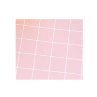 6 PCS Big Grid Card Food Shooting Props Photography Background(Pink)