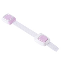6PCS Child Safety Lock Drawer Lock Refrigerator Lock Double Safety Adjustable Long Lock Multifunctional Drawer Lock