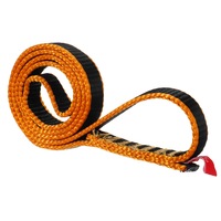 80cm Max Load 22KN Climbing Sling Mountaineering Safety Rope Nylon High Altitude Protection Belt ORANGE COLOR