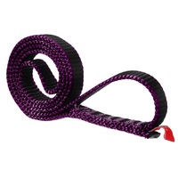80cm Max Load 22KN Climbing Sling Mountaineering Safety Rope Nylon High Altitude Protection Belt PURPLE COLOR