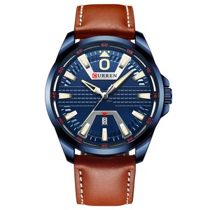 8379 Casual Style Men Wrist Watch Calendar Luminous Display Quartz Watches