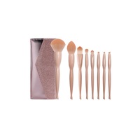 8Pcs Makeup Brush Sets Foundation Eyebrow Eyeliner Blush Cosmetic Concealer Brushes