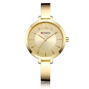 9012 Alloy Case Casual Style Women Bracelet Watch Gift Waterproof Quartz Watch