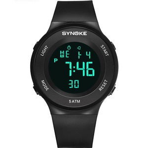 9199 Fashion Student Watch 5ATM Waterproof Luminous Display Multi-function Sport Digital Watch