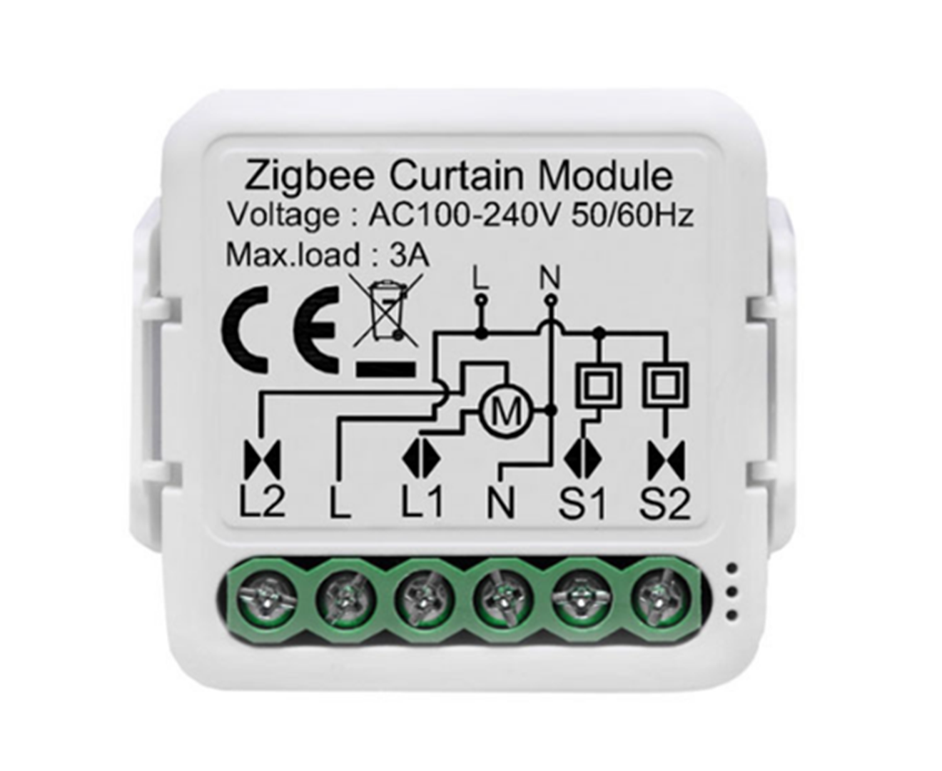 A51 Tuya Zigbee Smart Switch Curtain on-off Device Module APP Wireless Remote Control Timer Switch on-off Device Smart Life Equipment