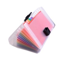 A6 File Folder, 13 Pockets Rainbow Expanding Folder Accordion Folder Organizer For Files Documents Cards Certificates Storage