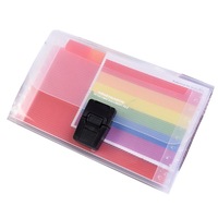 A6 Plastic Portable File Folder Extension Wallet Bill Receipt File Sorting Organizer Office Storage Bag Folders Filing Products