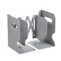 ABS Adjustable Bookend Magzine Storage Rack Shelves Holder Book Shelf Display Stand Home Office Desktop Organizer Bookshelf
