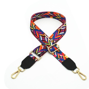 Adjustable Bag strap Bag Part Accessories for Handbags leather Belt Wide Rainbow Shoulder Strap Replacement Purse Strap for Bag