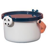 Adorable Cartoon Animal Toy Storage Box With Lid and Handle Toys Organizer Bin