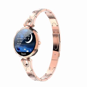 Heart Rate and Blood Pressure Monitor Fitness Tracker Smart Watch - GOLDEN