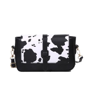 Animal Printed Shoulder Bags Autumn PU Leather Crossbody Bag Women Flap Top-handle Bags Casual Shopping Handbag