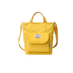 Anti-splash Nylon Fabric Single Shoulder Messenger Bag Ladies Handbag Bags (Yellow)
