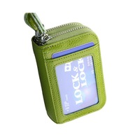 Antimagnetic Organ Card Case Card Holder RFID Coin Purse Antimagnetic Card Case Credit Card Wallet-5