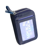 Antimagnetic Organ Card Case Card Holder RFID Coin Purse Antimagnetic Card Case Credit Card Wallet-9
