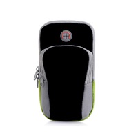 Armband Workout Walking Running Wearing Pouch Case Holder with Earphone Hole Design for Mobile Phone