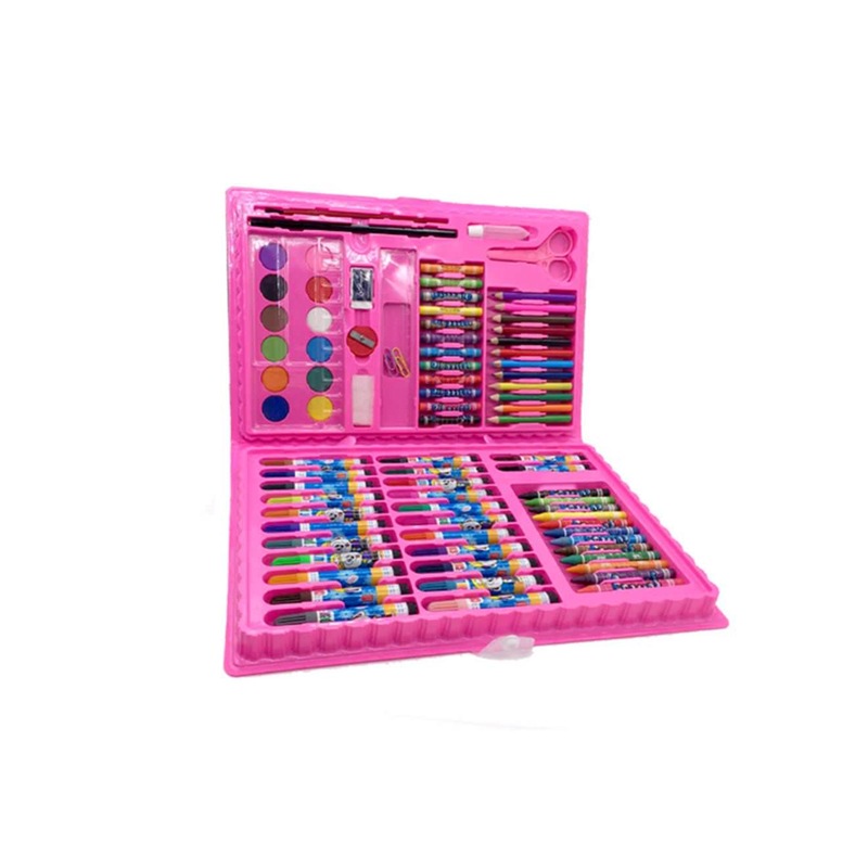Buy Art Supplies for Drawing,Painting and More in a Plastic Case MyDeal
