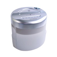 AS048 Electric Paper Shredder 5L Automatic Power Off Home Office Silent Paper Cards Cutting Shredding Machine Office School Equipment