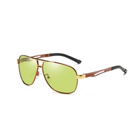 Automatic Color Change HD Vision Day Night Polarized Sunglasses - 2