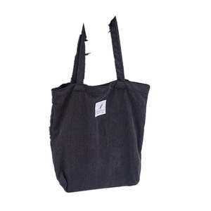 Autumn Female Canvas Cloth Shoulder Bag Eco-Friendly Storage Handbag Reusable Foldable Grocery Totes Women Corduroy Shopping Bag