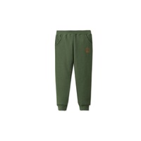 Autumn Winter Baby Pants Children Plus Thick Velvet Pants Kids Warm Pants - ARMY GREEN