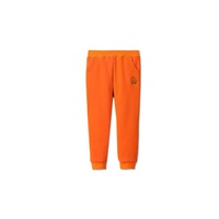 Autumn Winter Baby Pants Children Plus Thick Velvet Pants Kids Warm Pants - ORANGE