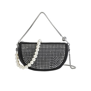 B011 Pearl Chain Handbag Fashion Shoulder Bag Underarm Bag Shopper Bags for Women