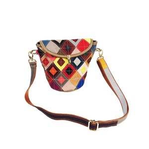 B04 Fashion female bag Ling lattice color crossbody bag bucket bag