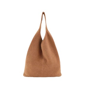 B07 Vintage Woven Bag Handheld Shopping Bag Fashion One Shoulder Knitted Bag