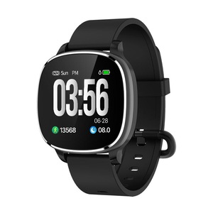 B19 Full Touch GPS Trajectory Wristband Real-time Health Monitor Fitness Track Smart Watch BLACK COLOR
