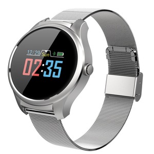 B35 1.0" IPS Color Touch Screen IP67 Waterproof Smart Watch Pedometer Heart Rate Blood Pressure Monitor Fitness Smart Bracelet SILVERGREY COLOR