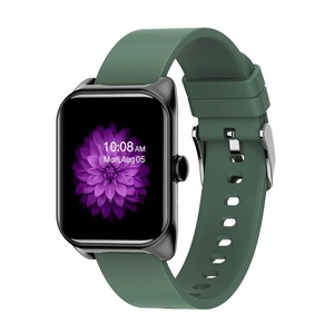 B58 Heart Rate Blood Pressure Monitor Brightness Control Custom Dial Colorful Smart Watch GREEN COLOR