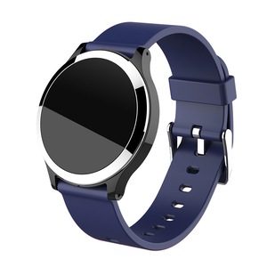 B67 ECG+PPG Heart Rate IP67 Waterproof Real-time Message Reminder Smart Watch BLUE COLOR