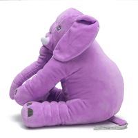 Baby Children/Kids Soft Plush Elephant Sleep Pillow Kids Lumbar Cushion Toys New