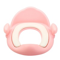 Baby Soft Cushion Toilet Seat Covers Toddler Potty Training Seat Cush With Safe Handle Baby Potties PINK COLOR