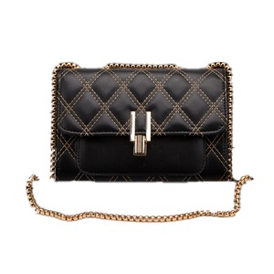 Bag women's summer new style foreign style fashion versatile messenger bag net red Ling lattice chain single shoulder bag