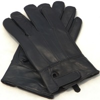 Bang good Leather Full Finger Gloves Winter Warm Motorcycle Driving