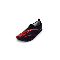 Barefoot Water Sports Skin Shoes Aqua Socks for Beach Swim Exercise - RED