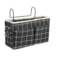 Bedside Bed Shelf Pockets Gadget Storage Holder Book Snacks Organizer Couch Hanging Bag For Bed Living Room Bathroom