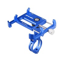 Bicycle & Motorcycle Phone Mount ，for iPhone X XR Xs 7s 8 Plus, Samsung S7/S6/Note5/4 GPS�?Mount 4 to 6.5 Inch(BLUE)