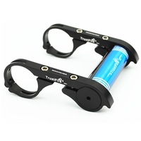 Bike Bicycle Cycling Handlebar Extender Support Holder For Stopwatch BLACK COLOR